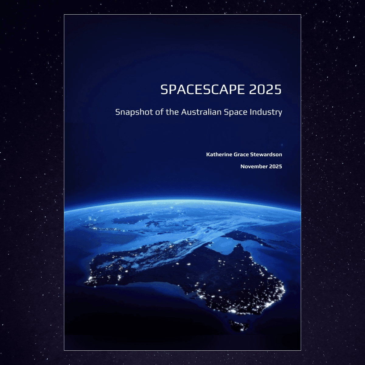 The cover of a book with the earth in the background