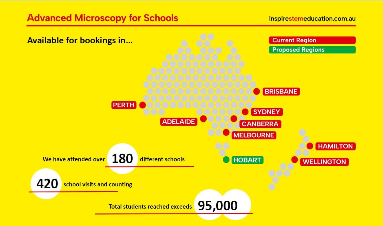 A yellow background with a map of different areas